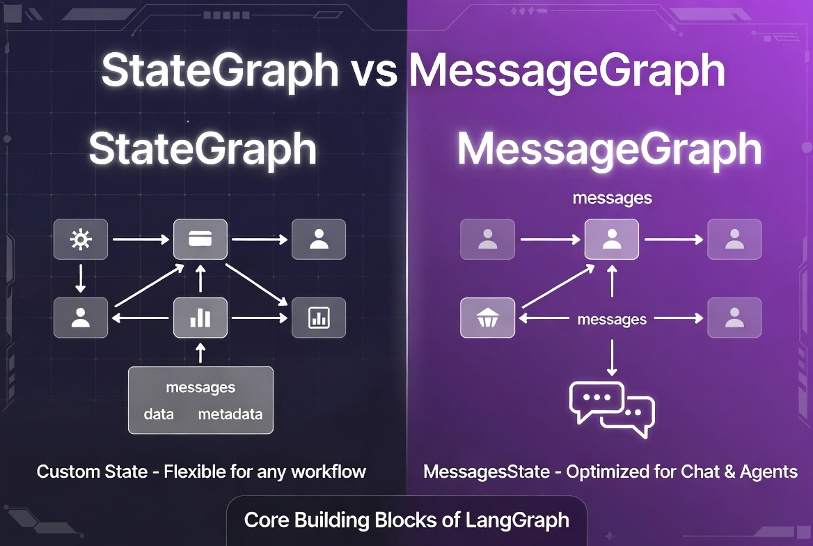 StateGraph vs MessageGraph